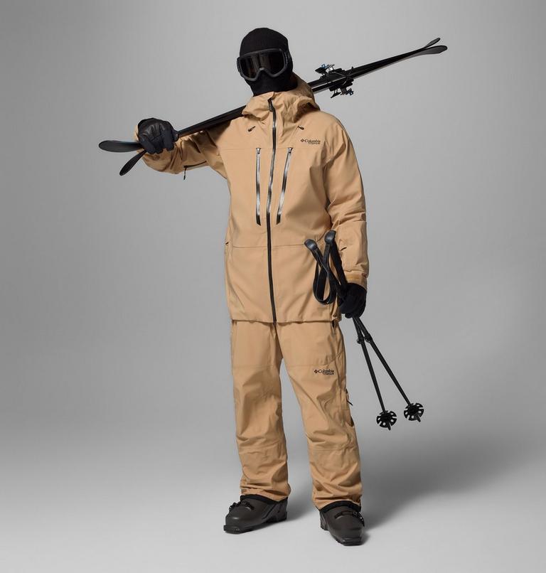 Men's Platinum Peak II 3L Waterproof Ski Trousers, Color: Canoe, image 10