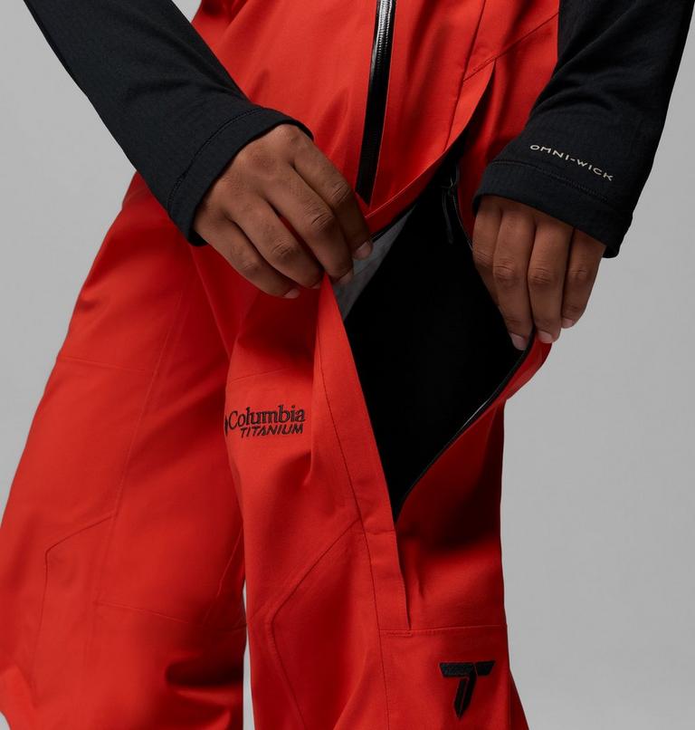 Men's Platinum Peak II 3L Waterproof Ski Trousers, Color: Super Sonic, Black, image 7