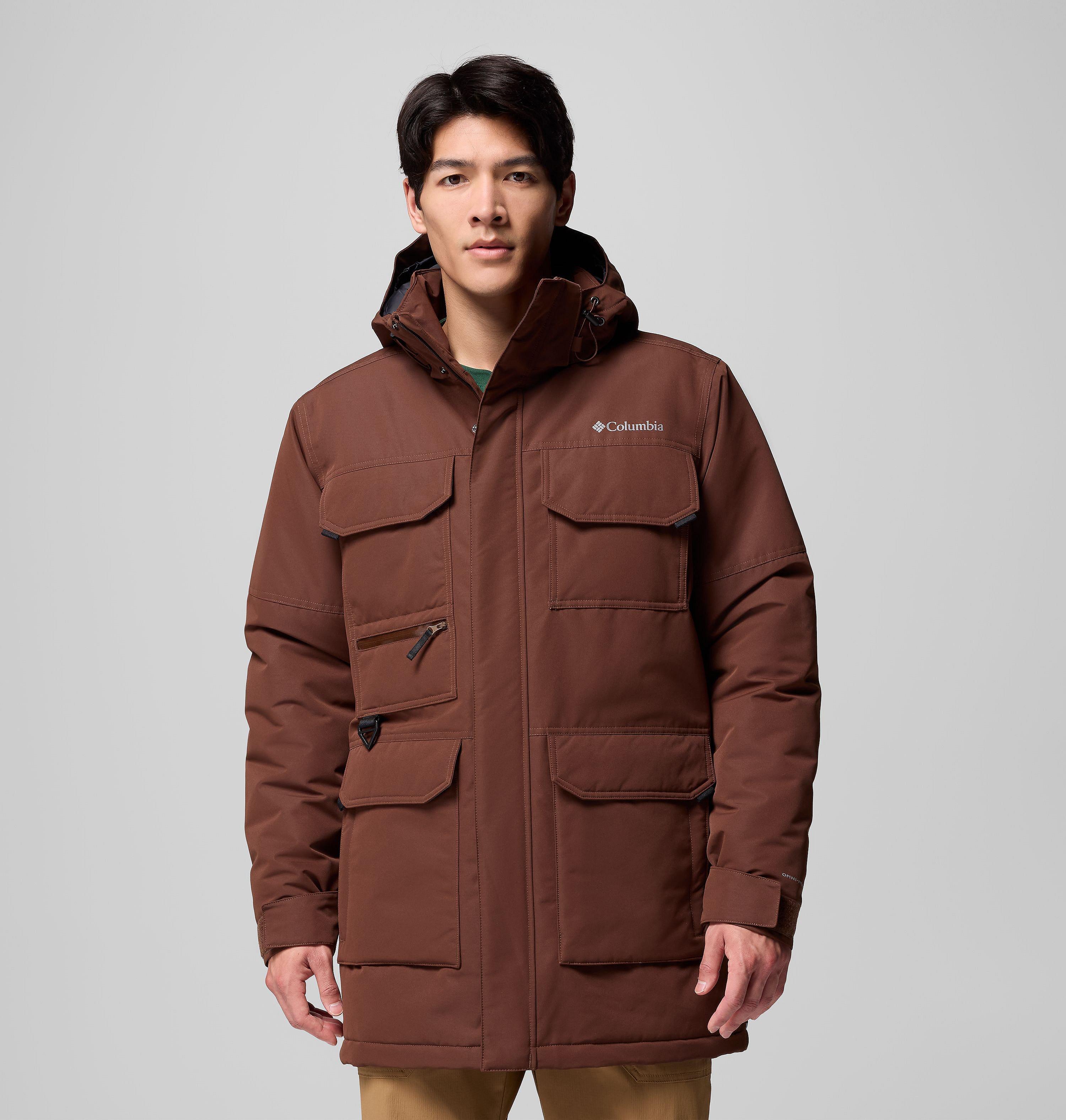 Columbia Sportswear Men's Brown Columbia - Landroamer™ Ii Waterproof Parka - Tobacco Xxl