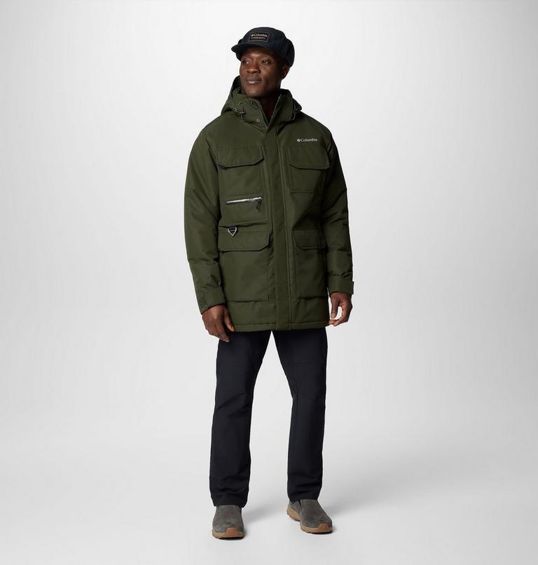 Parka impermeable Landroamer II para hombre, Color: Greenscape, image 3