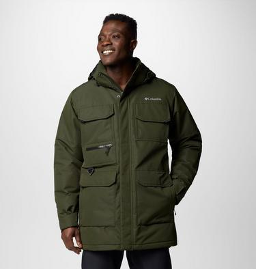 Men's Landroamer II Waterproof Parka, Color: Greenscape, image 3