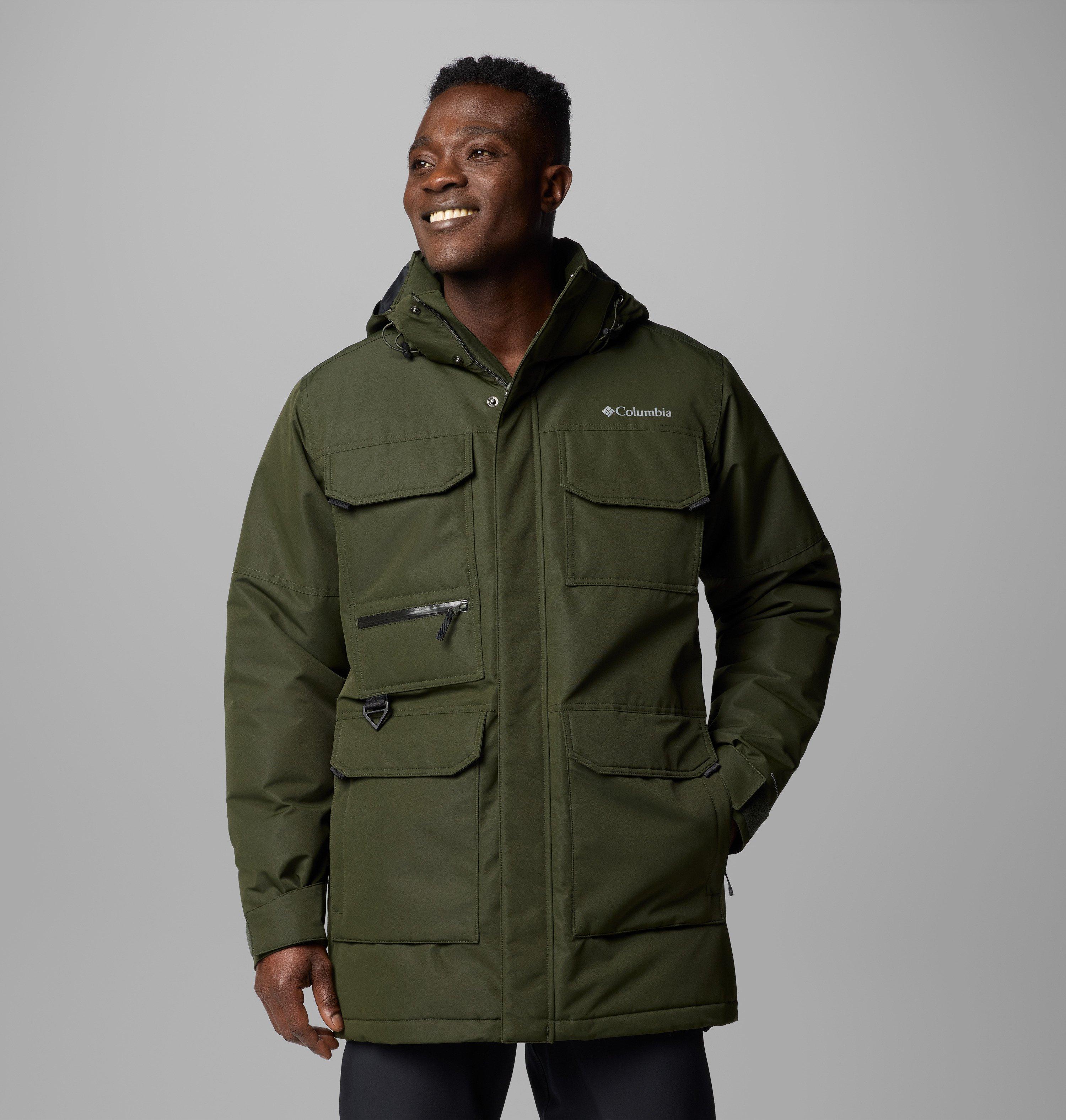 Columbia Sportswear Men's Green Columbia - Landroamer™ Ii Waterproof Parka - Scape Small