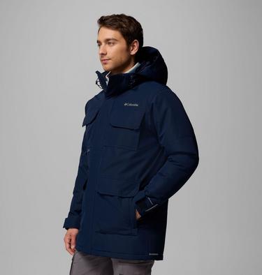 Men's Landroamer II Waterproof Parka, Color: Collegiate Navy, image 4