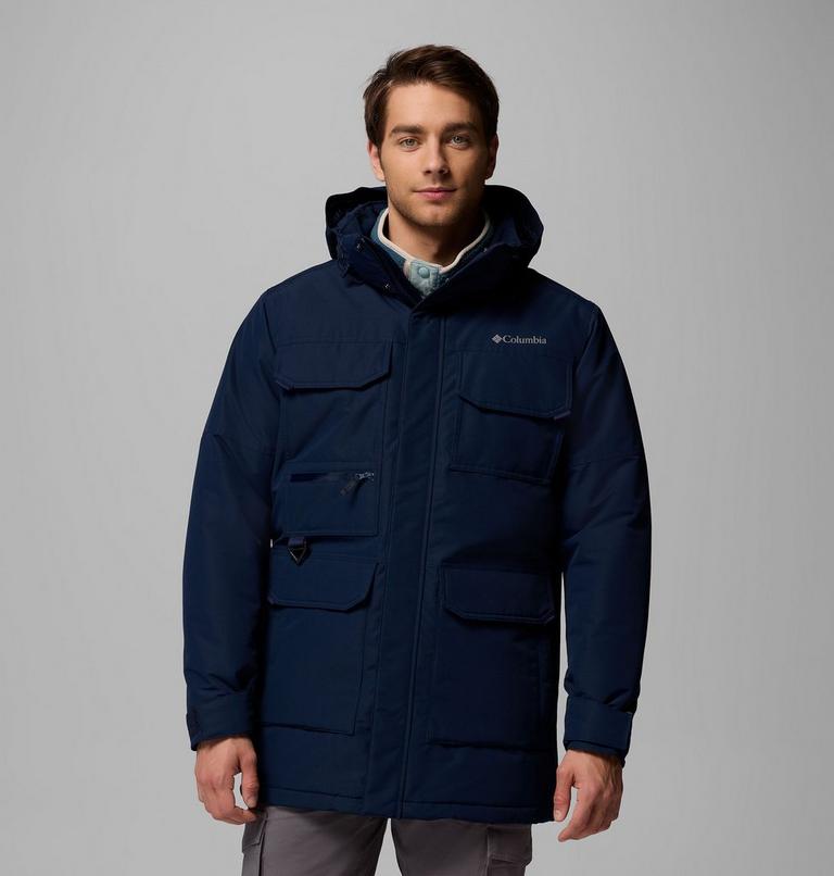 Parka impermeable Landroamer II para hombre, Color: Collegiate Navy, image 1