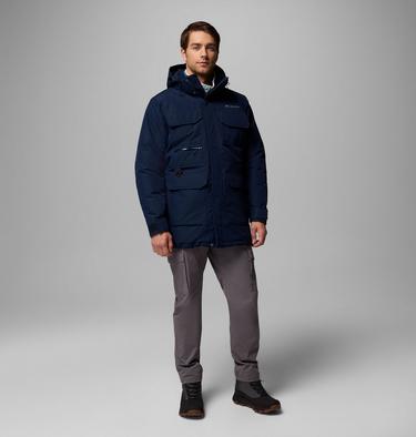 Men's Landroamer II Waterproof Parka, Color: Collegiate Navy, image 2