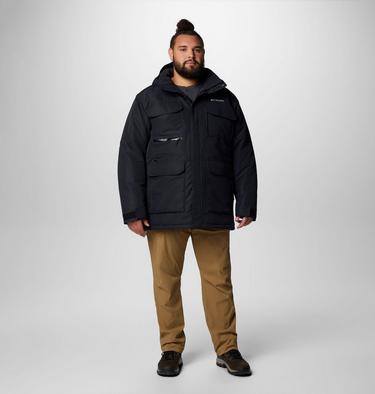 Parka à Capuche Imperméable Landroamer II Homme - Grande taille, Color: Black, image 3