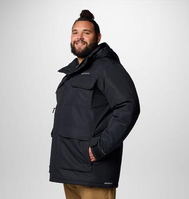 Parka à Capuche Imperméable Landroamer II Homme - Grande taille, Color: Black, image 4