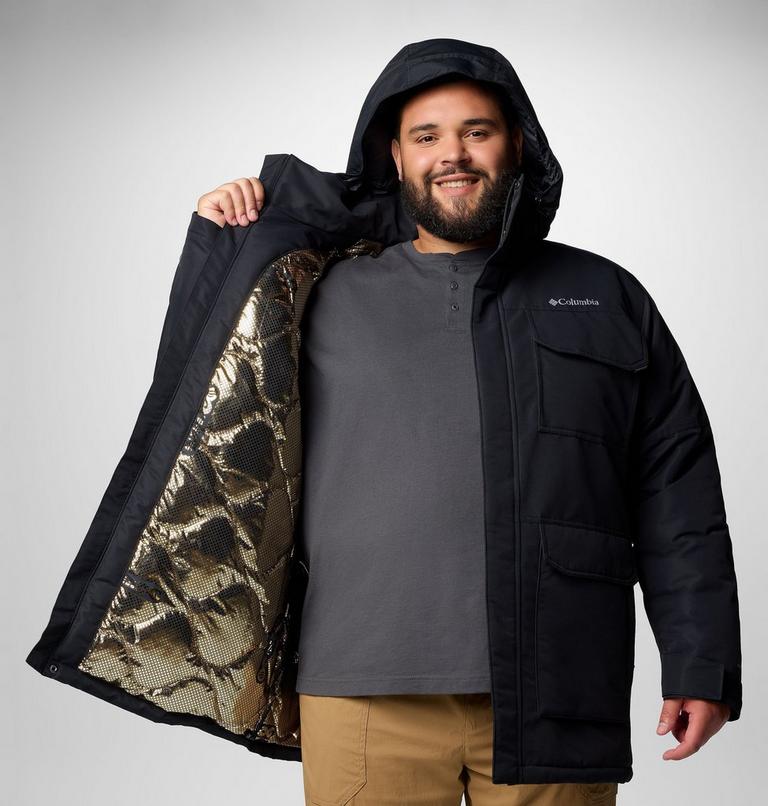 Men's Landroamer II Waterproof Hooded Parka - Extended Size, Color: Black, image 6