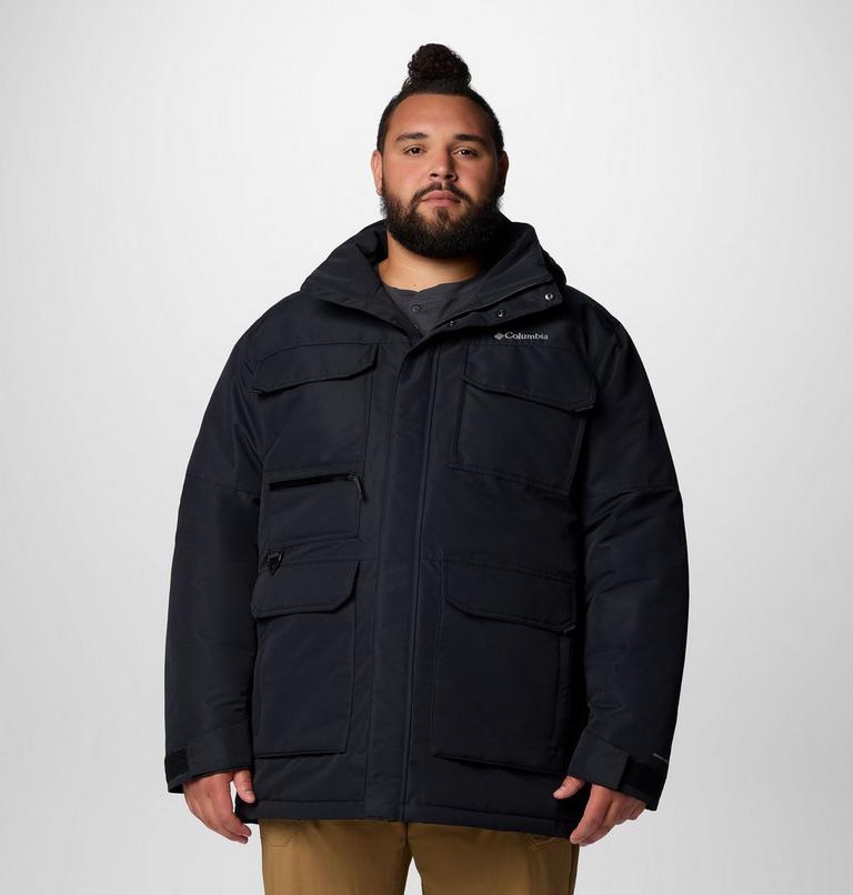 Men's Landroamer II Waterproof Hooded Parka - Extended Size, Color: Black, image 1