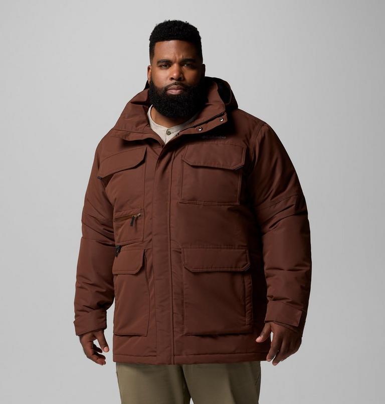 Men's Landroamer II Waterproof Hooded Parka - Extended Size, Color: Tobacco, image 5