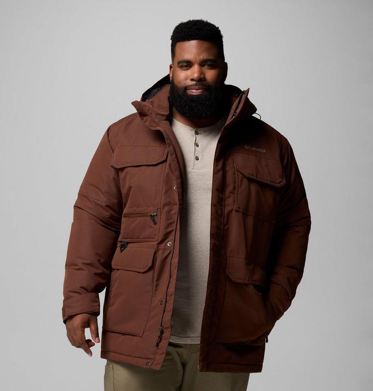 Men's Landroamer II Waterproof Hooded Parka - Extended Size, Color: Tobacco, image 1