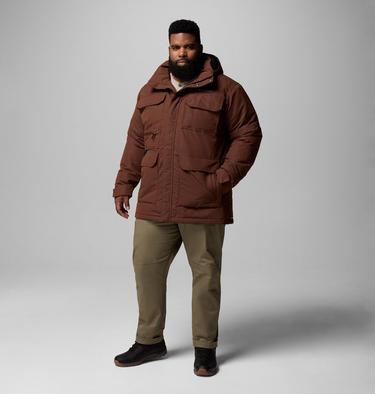 Men's Landroamer II Waterproof Hooded Parka - Extended Size, Color: Tobacco, image 2