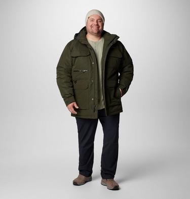 Parka impermeabile con cappuccio Landroamer II da uomo - Taglia forte, Color: Greenscape, image 7