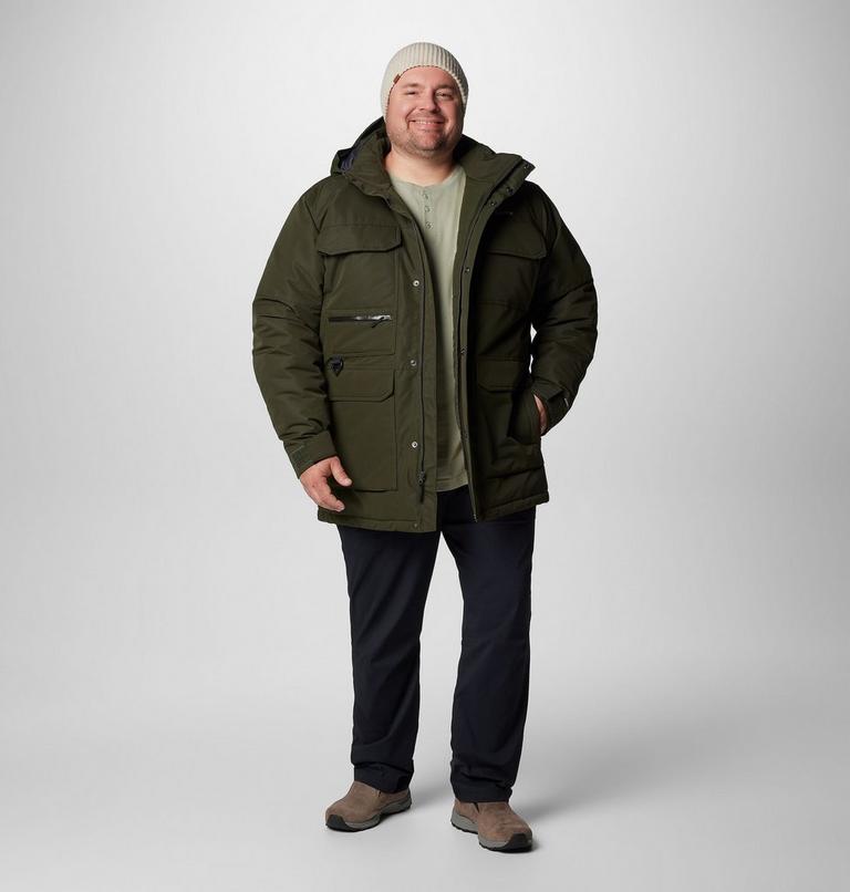 Men's Landroamer II Waterproof Hooded Parka - Extended Size, Color: Greenscape, image 3