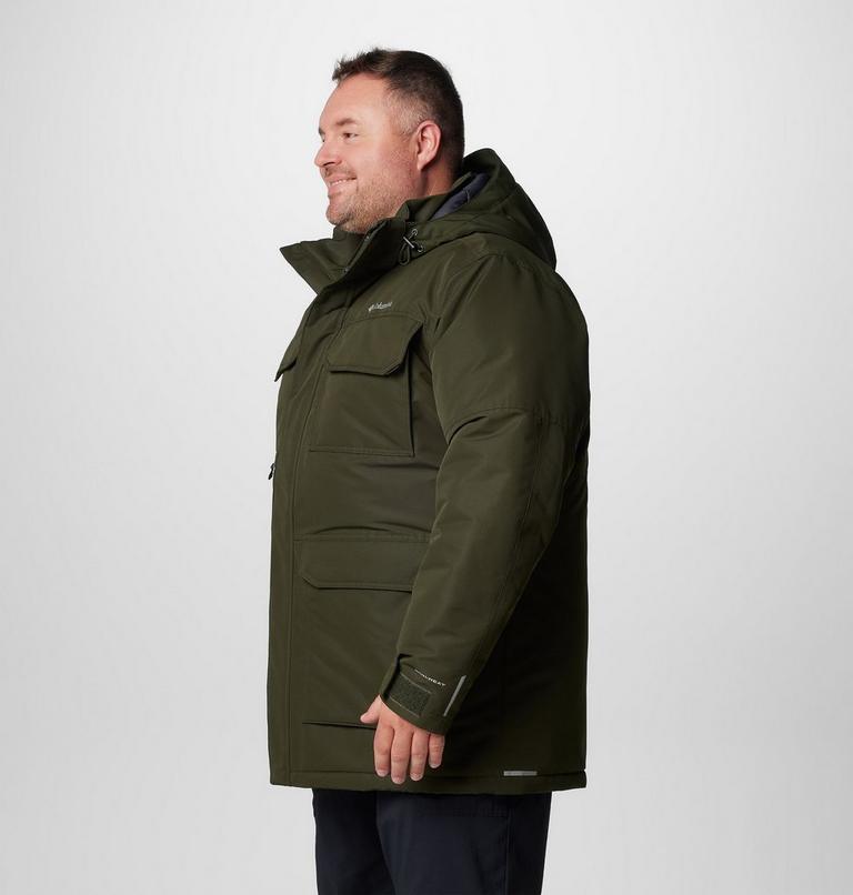 Men's Landroamer II Waterproof Hooded Parka - Extended Size, Color: Greenscape, image 4