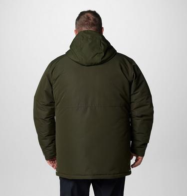 Men's Landroamer II Waterproof Hooded Parka - Extended Size, Color: Greenscape, image 4
