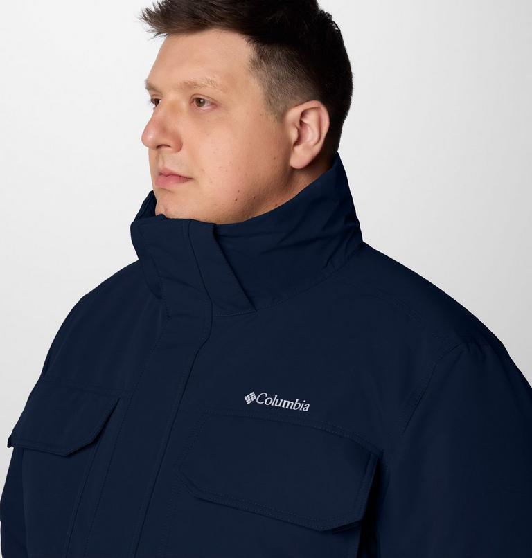 Men's Landroamer II Waterproof Hooded Parka - Extended Size, Color: Collegiate Navy, image 5