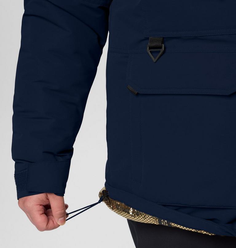 Men's Landroamer II Waterproof Hooded Parka - Extended Size, Color: Collegiate Navy, image 10