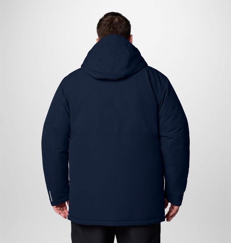 Men's Landroamer II Waterproof Hooded Parka - Extended Size, Color: Collegiate Navy, image 3