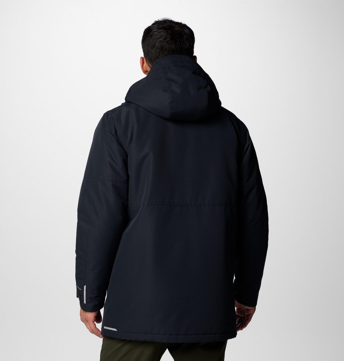Мужская куртка Columbia Landroamer II Parka - Tall, цвет: Чёрный — фото 2