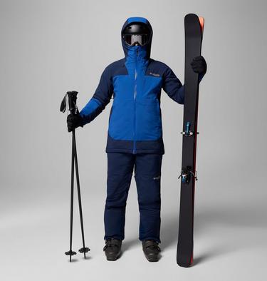 Men's Cirque Bowl Waterproof Insulated Ski Trousers, Color: Collegiate Navy, image 2