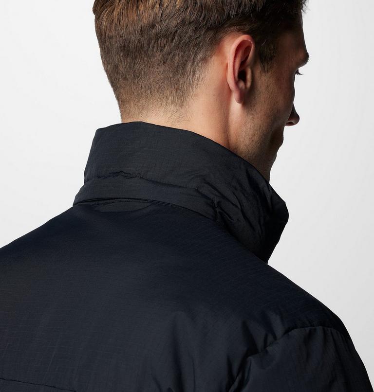 Men's Landroamer Hooded Puffer Jacket, Color: Black, image 9