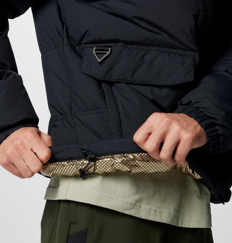 Men's Landroamer Hooded Puffer Jacket, Color: Black, image 10