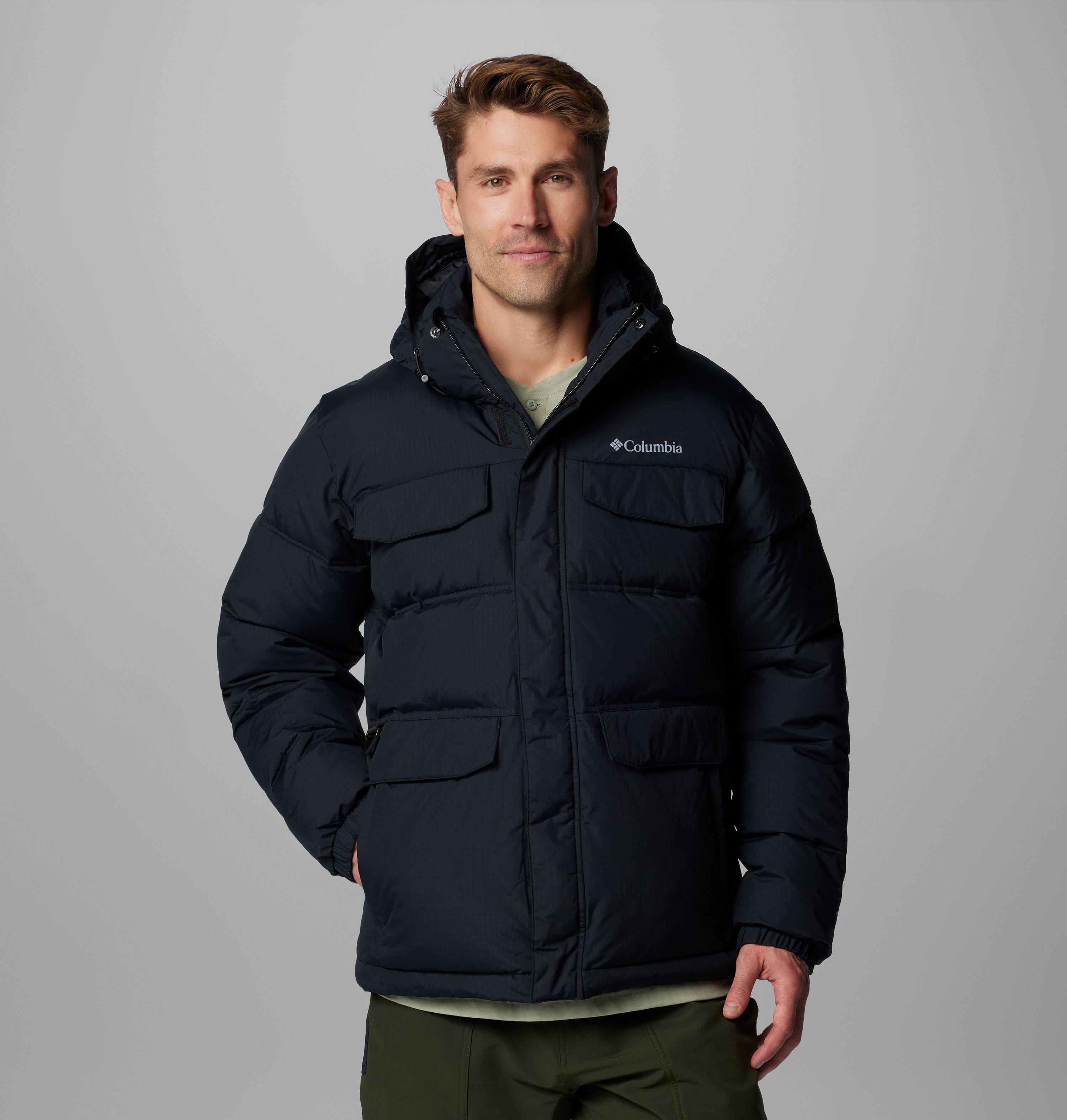 Columbia Sportswear Men's Black Columbia - Landroamer™ Hooded Puffer Jacket - Xxl