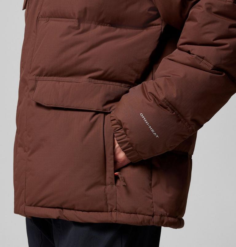 Men's Landroamer Hooded Puffer Jacket, Color: Tobacco, image 8