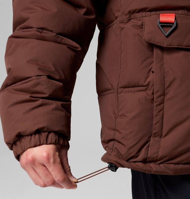 Men's Landroamer Hooded Puffer Jacket, Color: Tobacco, image 9