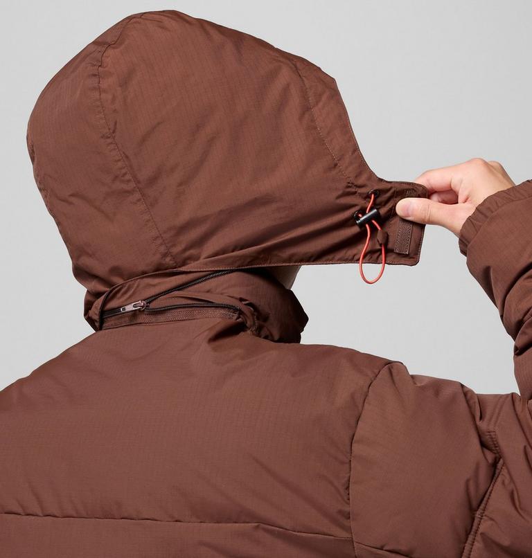 Men's Landroamer Hooded Puffer Jacket, Color: Tobacco, image 10