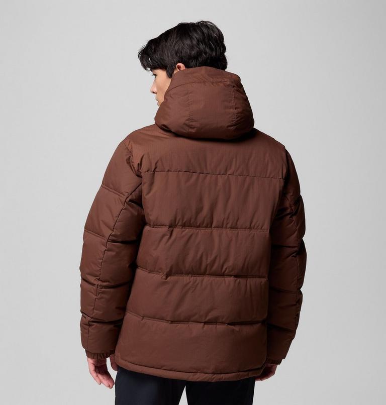 Men's Landroamer Hooded Puffer Jacket, Color: Tobacco, image 3