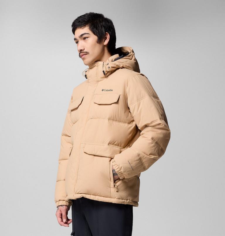 Men's Landroamer Hooded Puffer Jacket, Color: Canoe, image 4