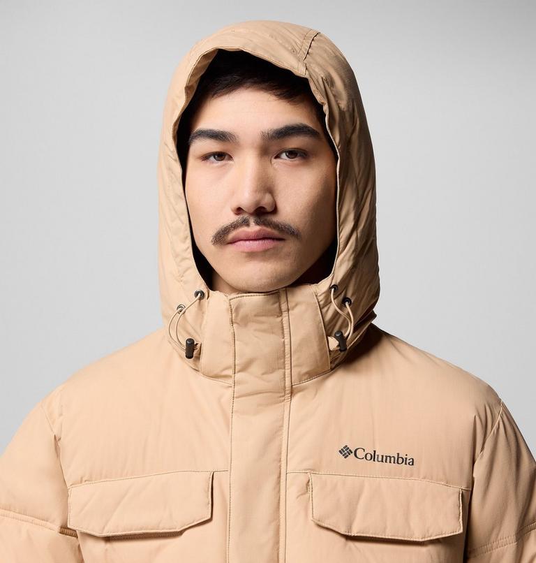 Men's Landroamer Hooded Puffer Jacket, Color: Canoe, image 5