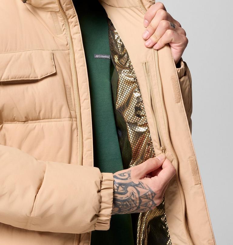 Men's Landroamer Hooded Puffer Jacket, Color: Canoe, image 6