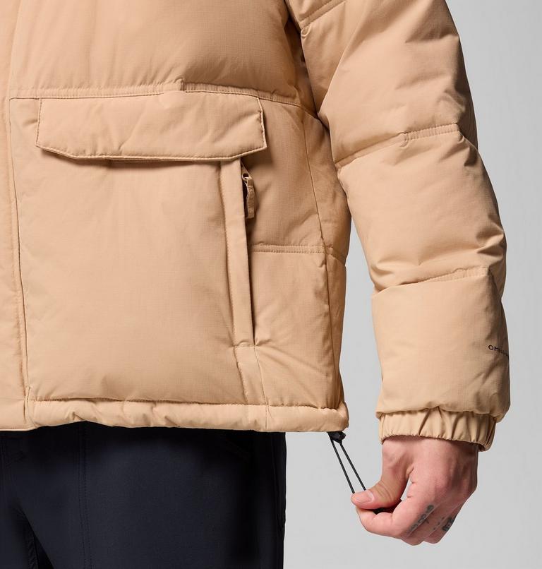 Men's Landroamer Hooded Puffer Jacket, Color: Canoe, image 7