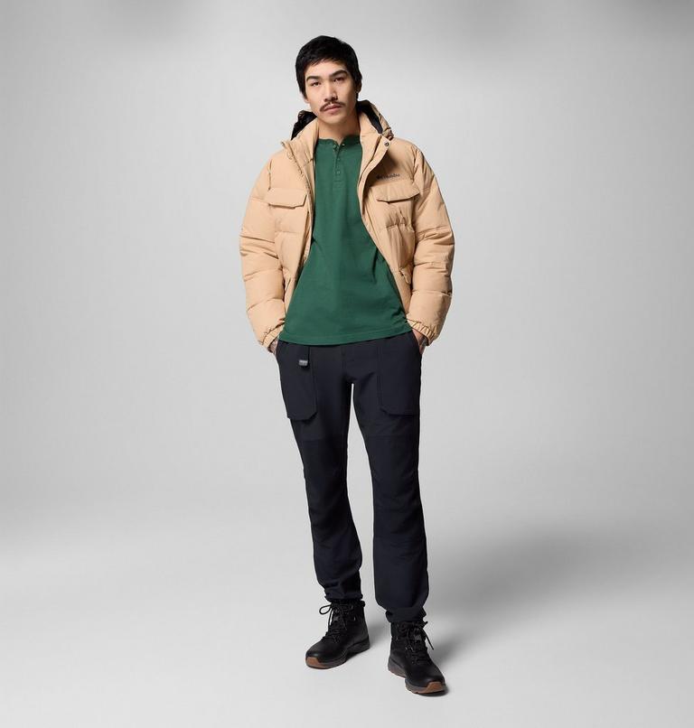 Men's Landroamer Hooded Puffer Jacket, Color: Canoe, image 2