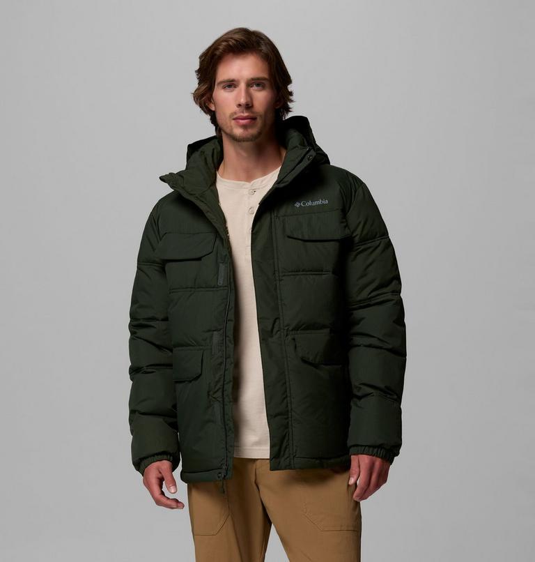 Chaqueta acolchada con capucha Landroamer para hombre, Color: Greenscape, image 5