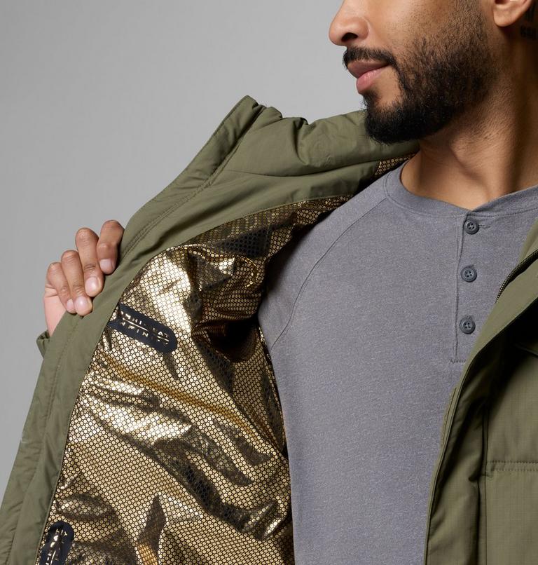 Men's Landroamer Puffer Jacket, Color: Stone Green, image 6
