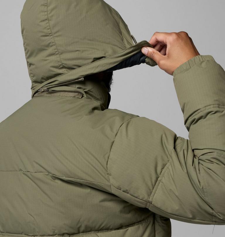 Men's Landroamer Puffer Jacket, Color: Stone Green, image 9