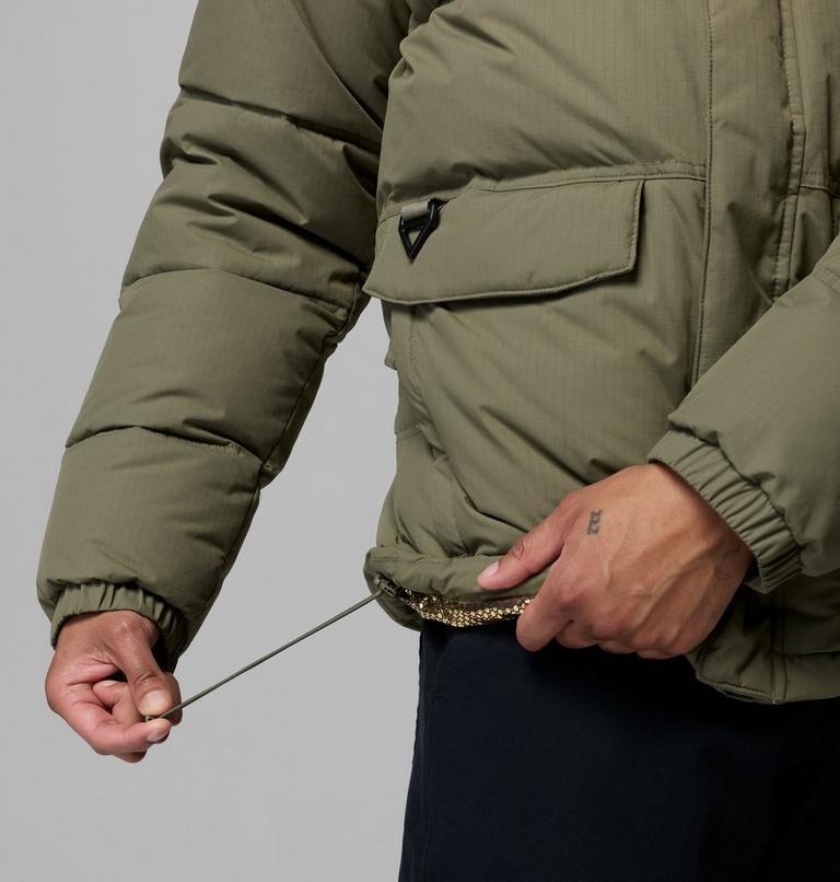 Men's Landroamer Puffer Jacket, Color: Stone Green, image 12