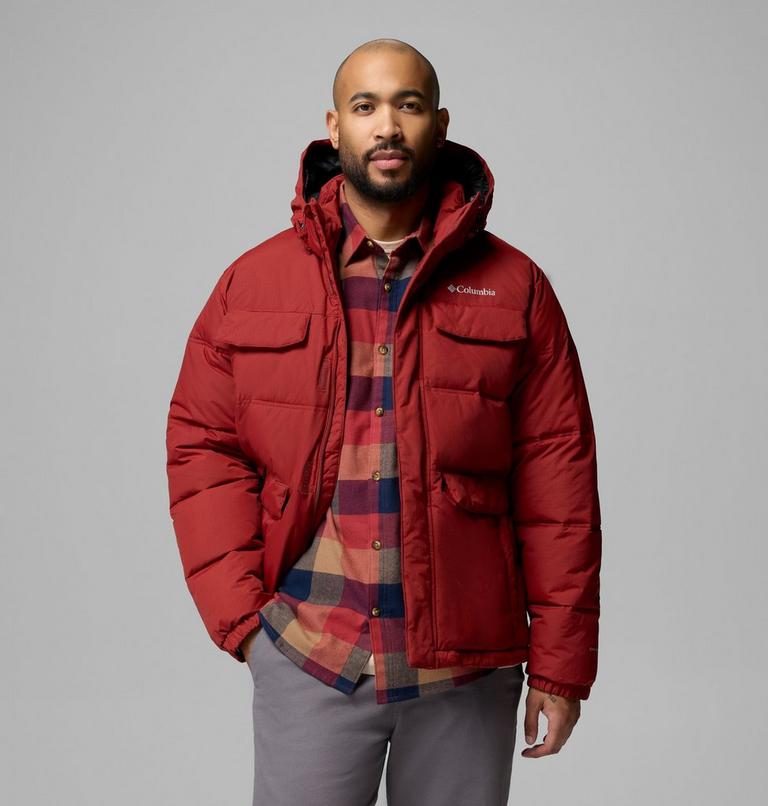 Men's Landroamer Puffer Jacket, Color: Red Oxide, image 5