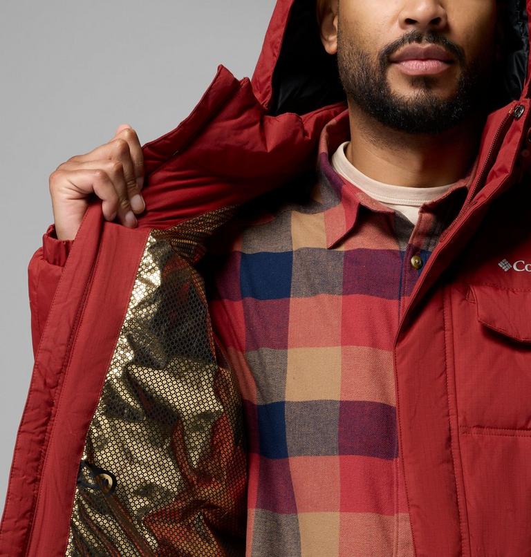 Men's Landroamer Puffer Jacket, Color: Red Oxide, image 6