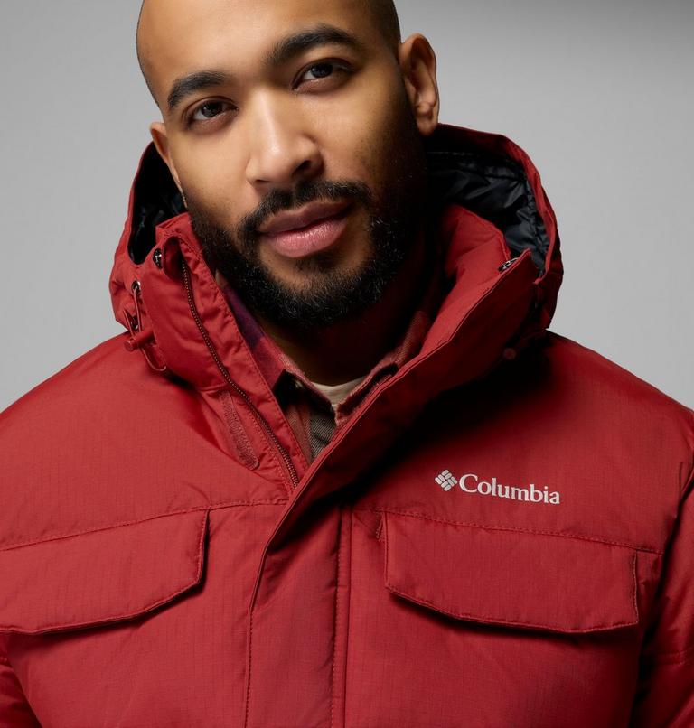 Men's Landroamer Puffer Jacket, Color: Red Oxide, image 8