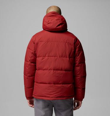 Men's Landroamer Hooded Puffer Jacket, Color: Red Oxide, image 3