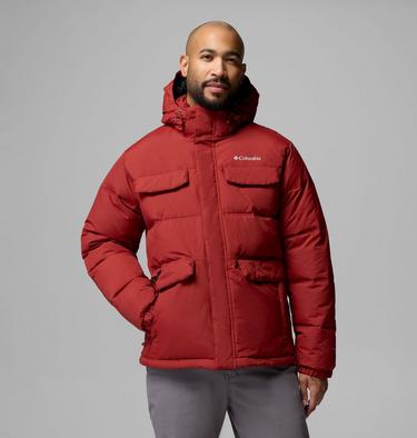 Men's Landroamer Puffer Jacket, Color: Red Oxide, image 3