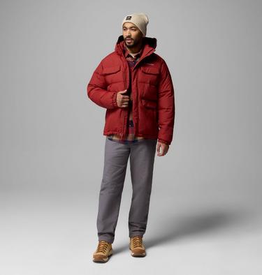 Men's Landroamer Puffer Jacket, Color: Red Oxide, image 4