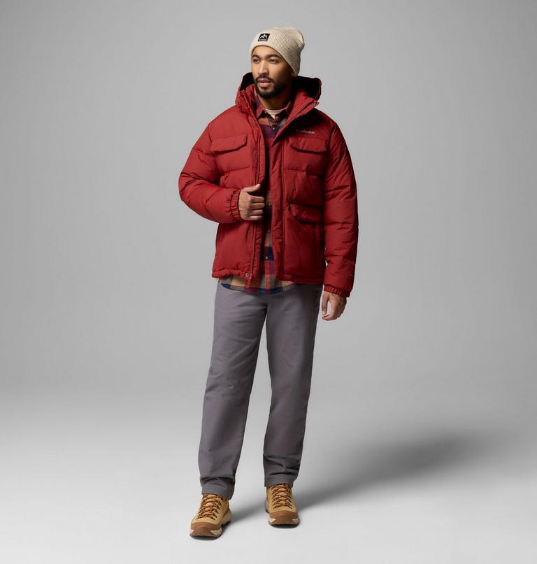 Men's Landroamer Puffer Jacket, Color: Red Oxide, image 2