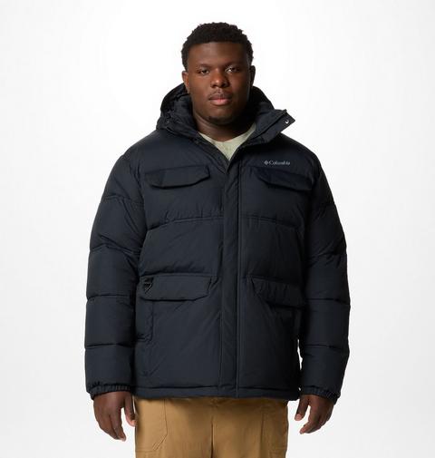 Мужская куртка Columbia Landroamer Puffer Jacket - Big, цвет: Чёрный