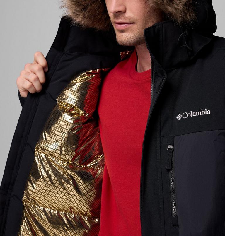 Men's Marquam Peak Fusion II Hooded Parka, Color: Black, image 6
